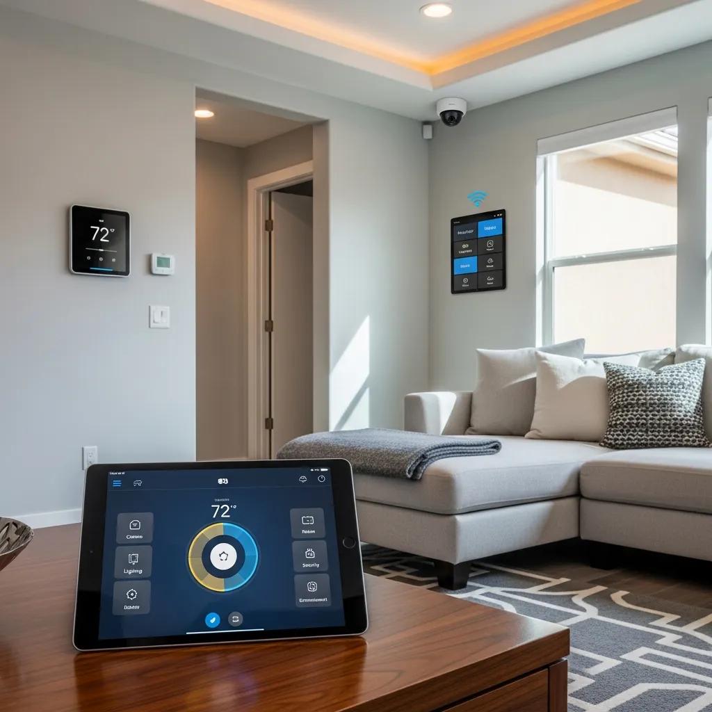 Customized home automation system in Scottsdale with smart devices and user-friendly interface